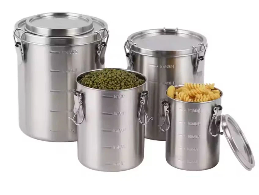 قوطی های مواد غذایی از جنس استنلس استیل